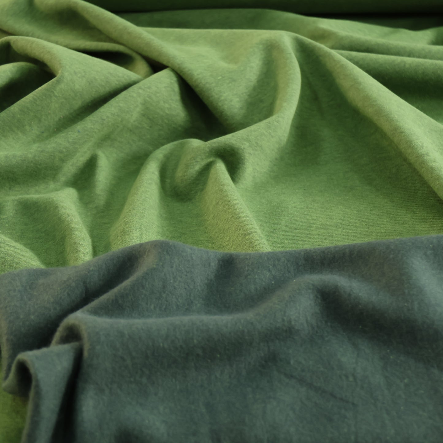 Sweat chiné vert pistache