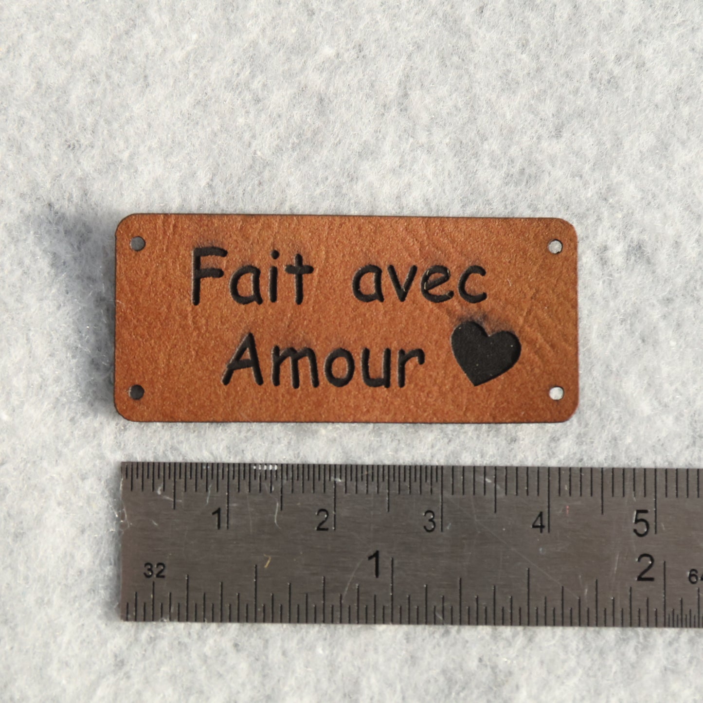 Etiquette "Fait avec Amour"