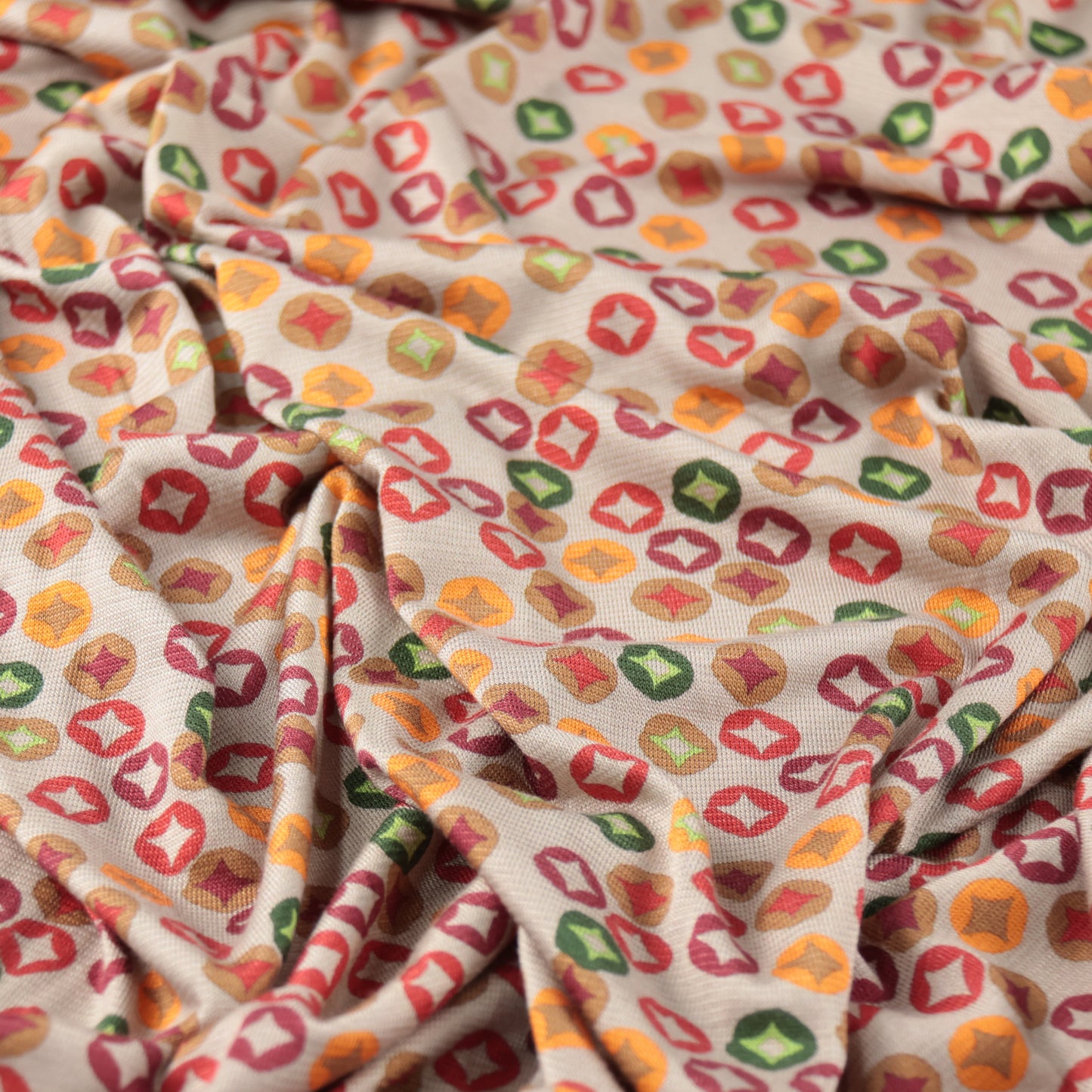 Jersey viscose pois