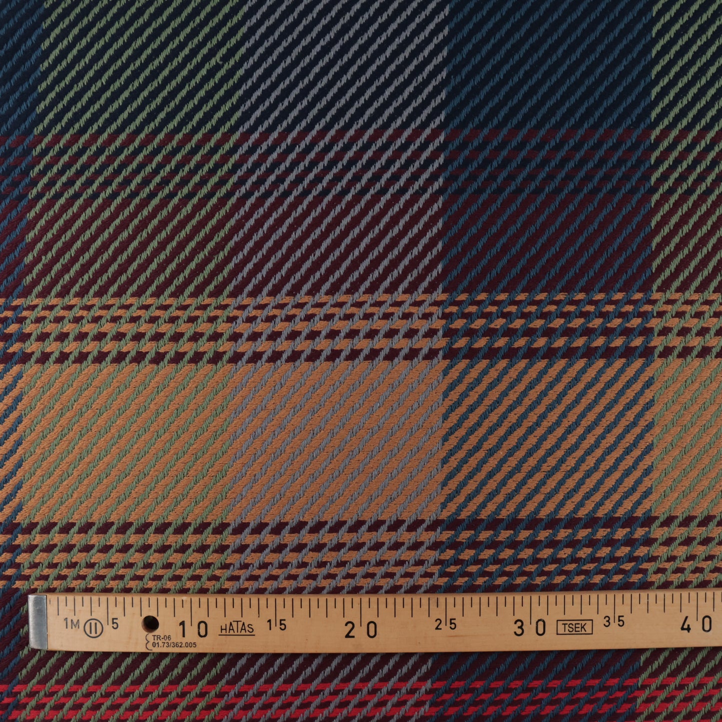 coton natté multicolor