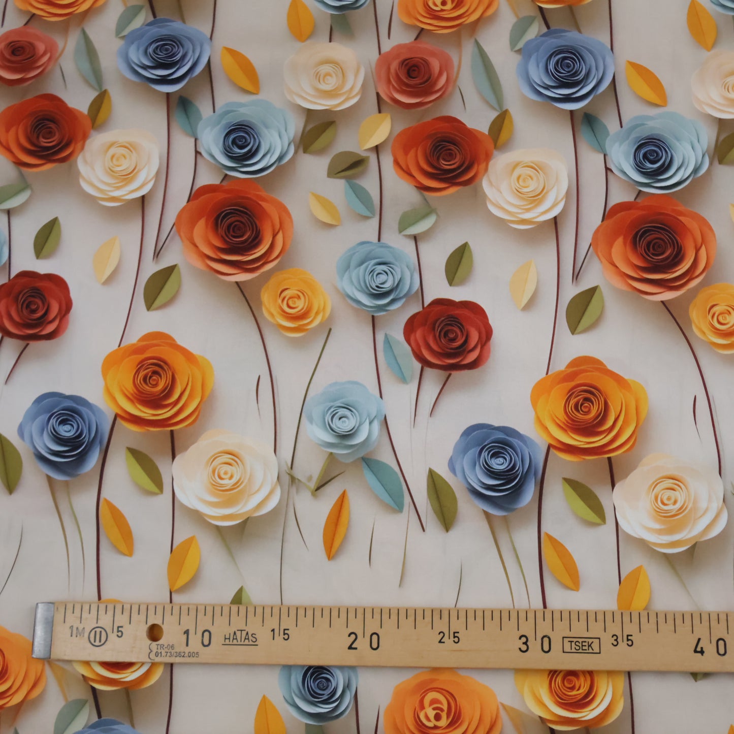 Viscose Les fleurs