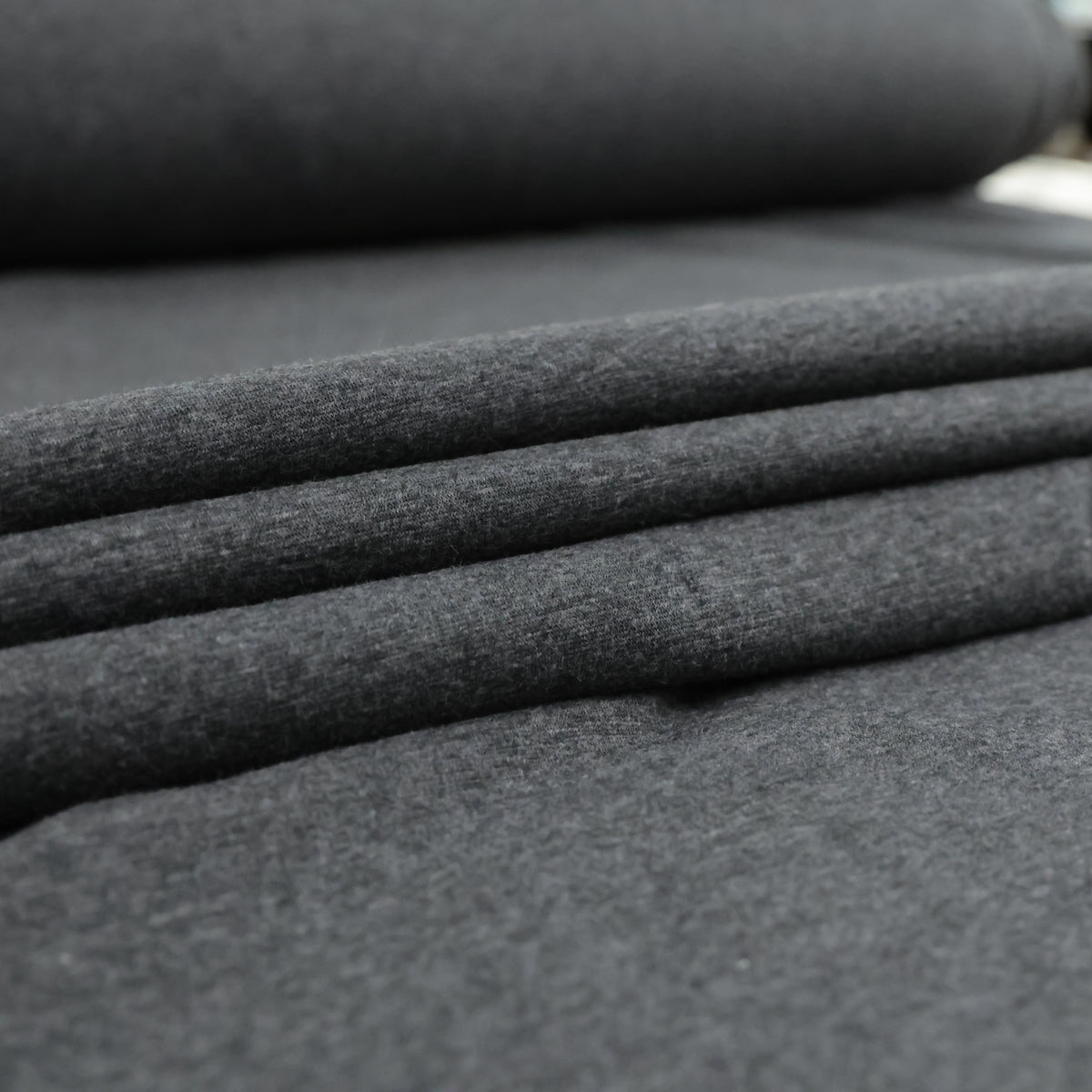 Sweat chiné gris foncé