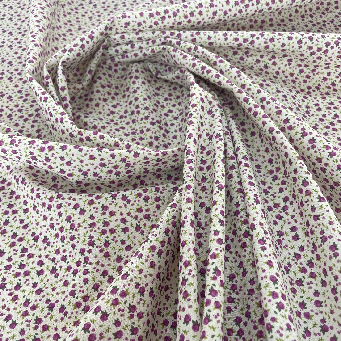 Coton fleuri violet