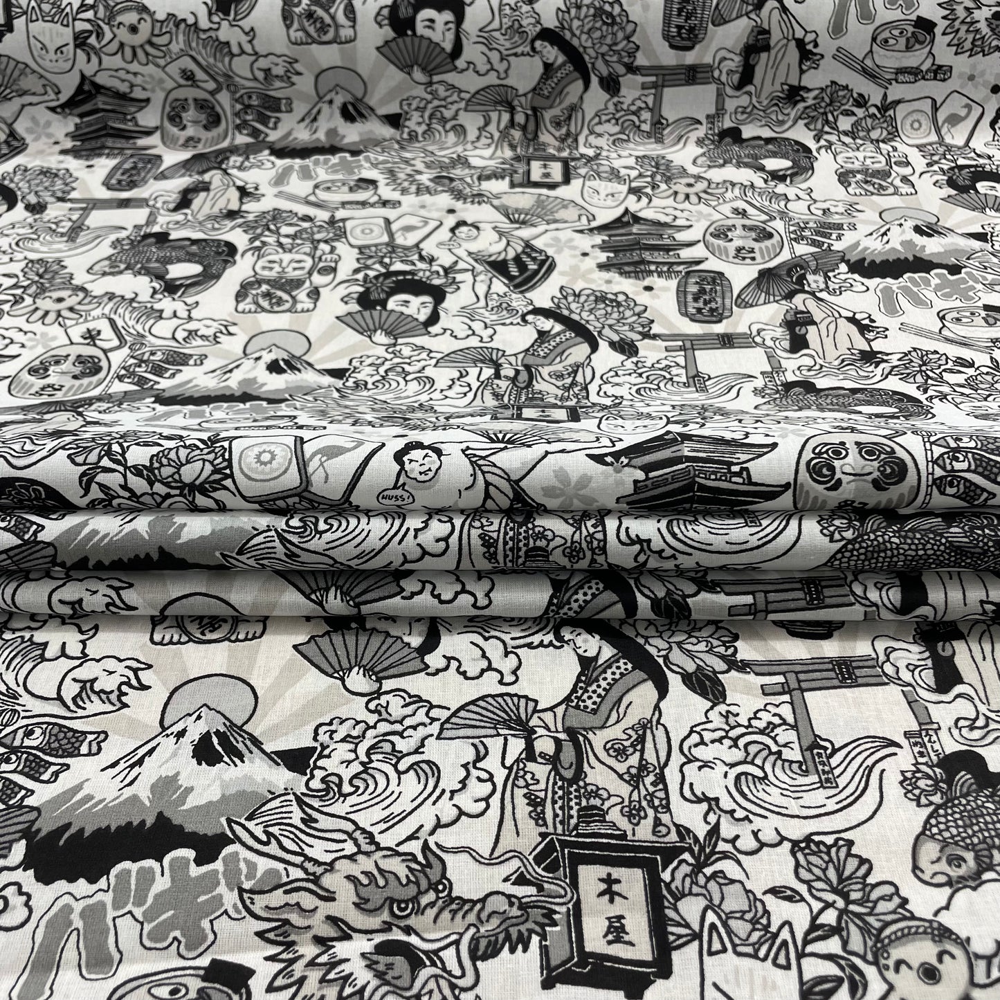 Coton Daruma blanc