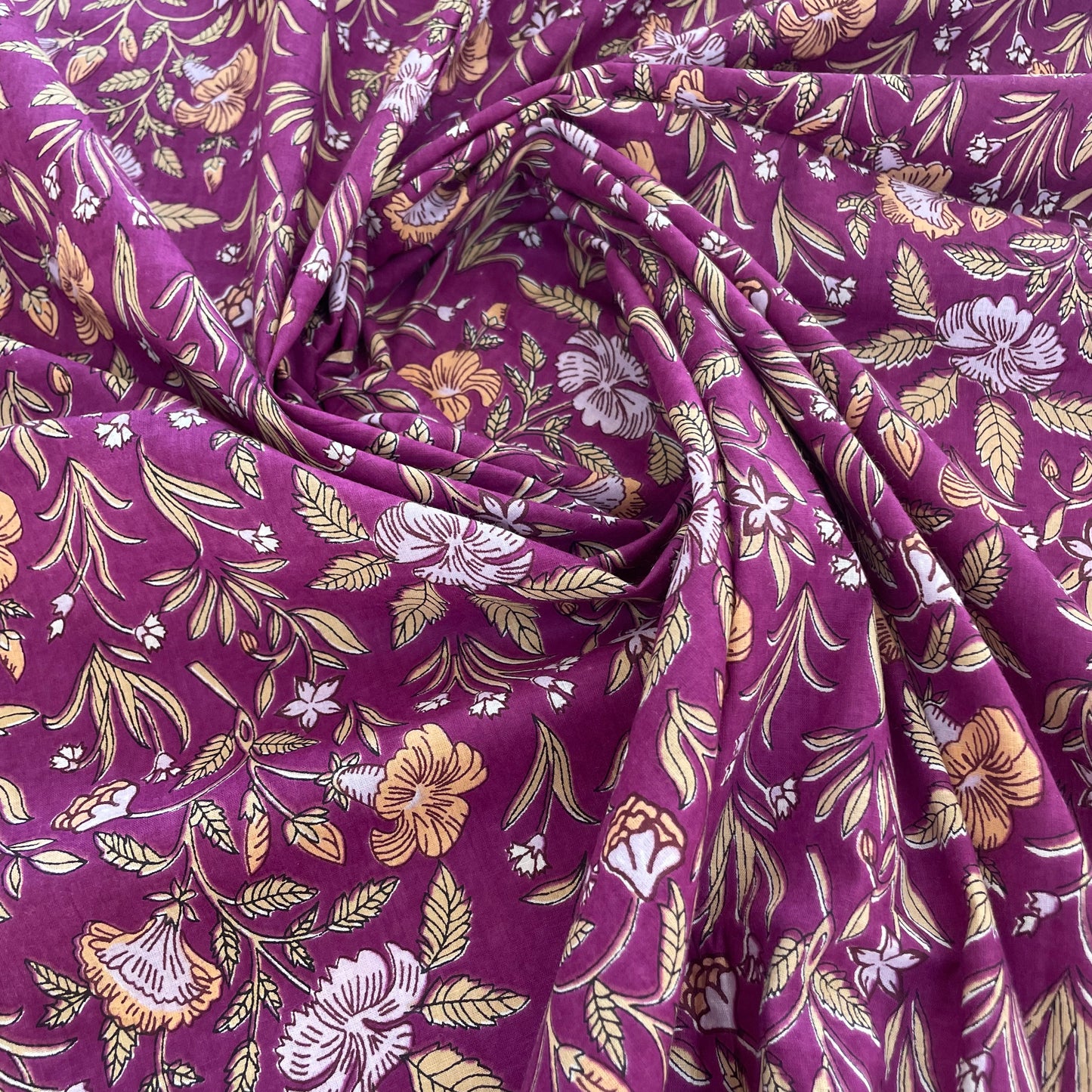 Voile de coton indien 35