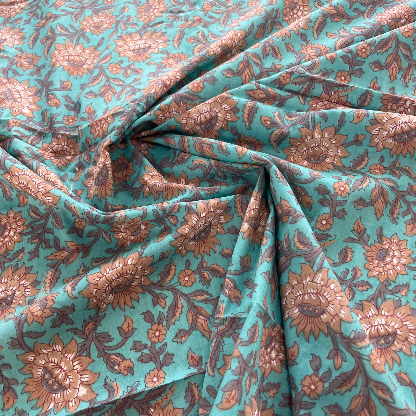 Voile de coton indien 01