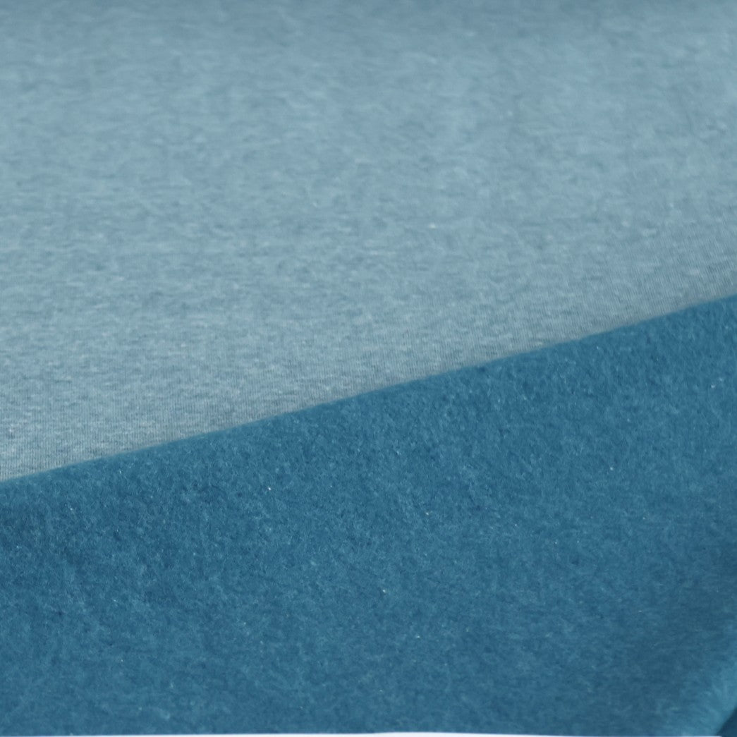 Sweat chiné bleu jean