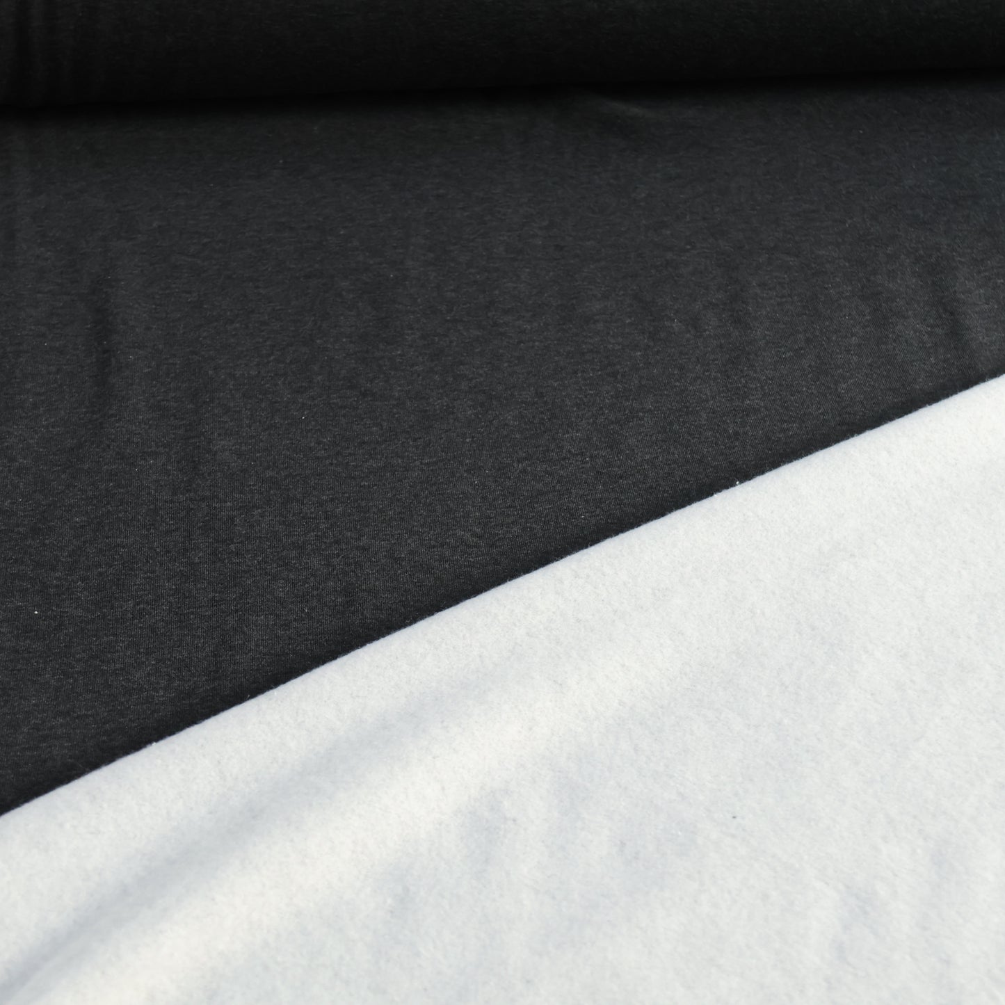 Sweat chiné gris foncé