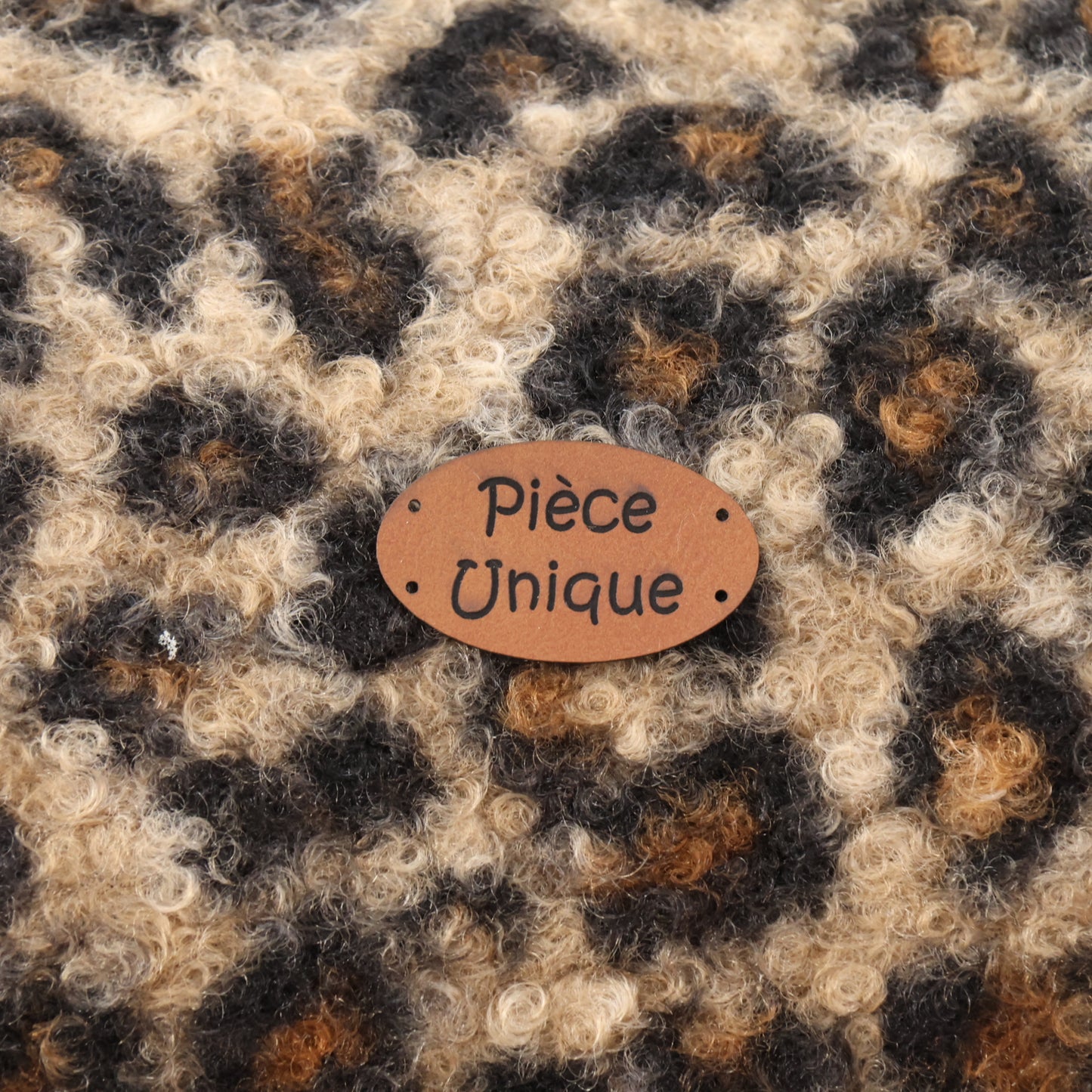 Etiquette "Pièce unique"