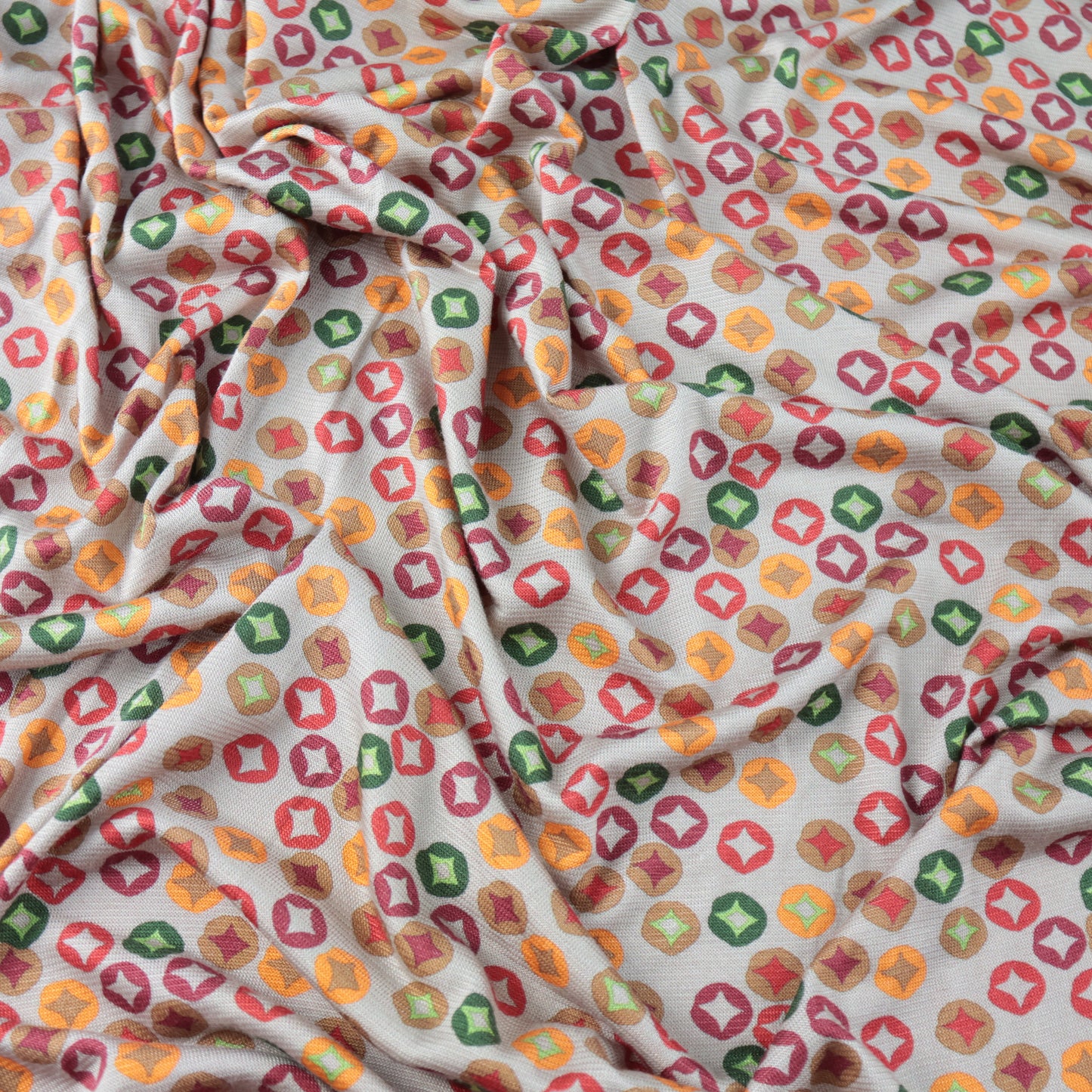 Jersey viscose pois