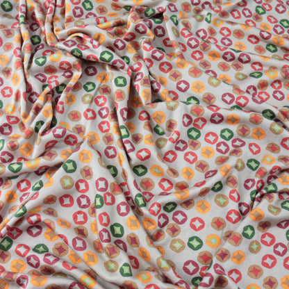 Jersey viscose pois