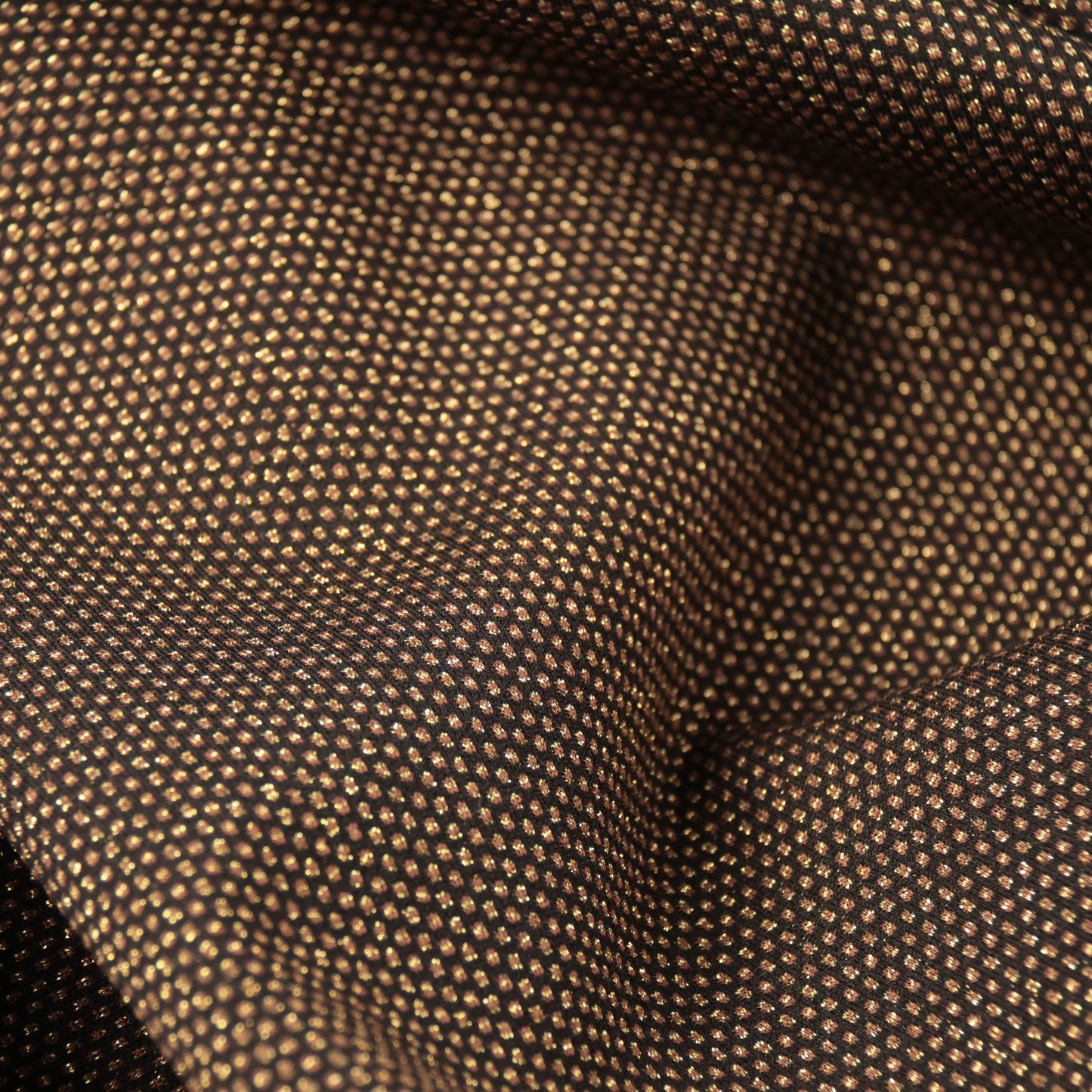 Prato marron pailleté