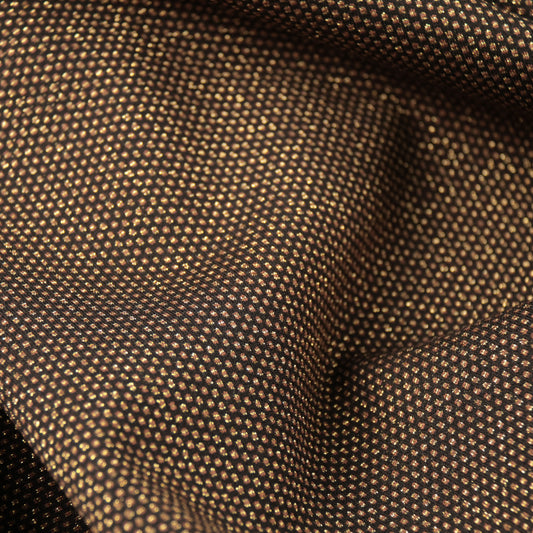 Prato marron pailleté