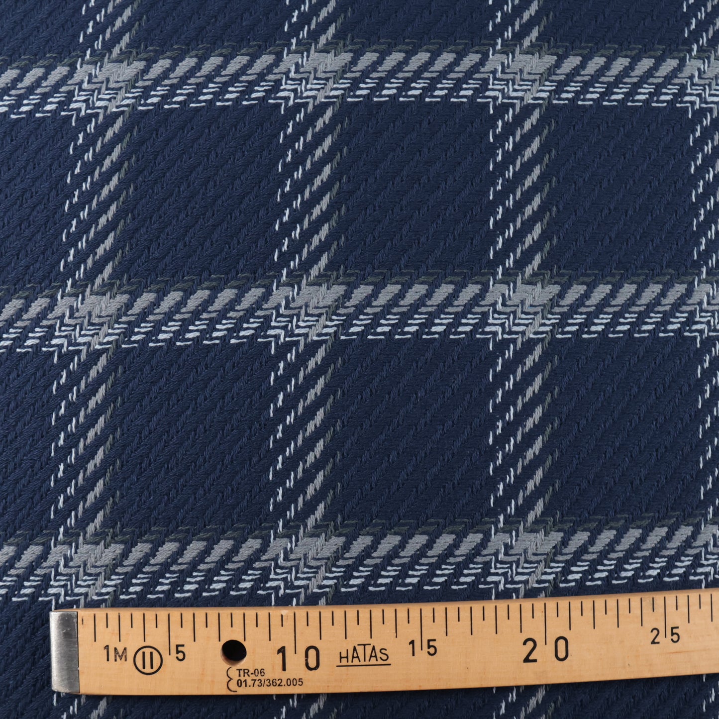 coton natté bleu marine
