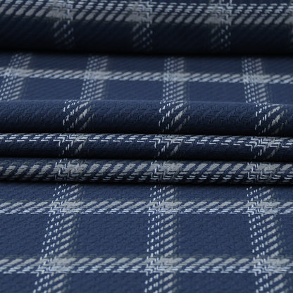 coton natté bleu marine