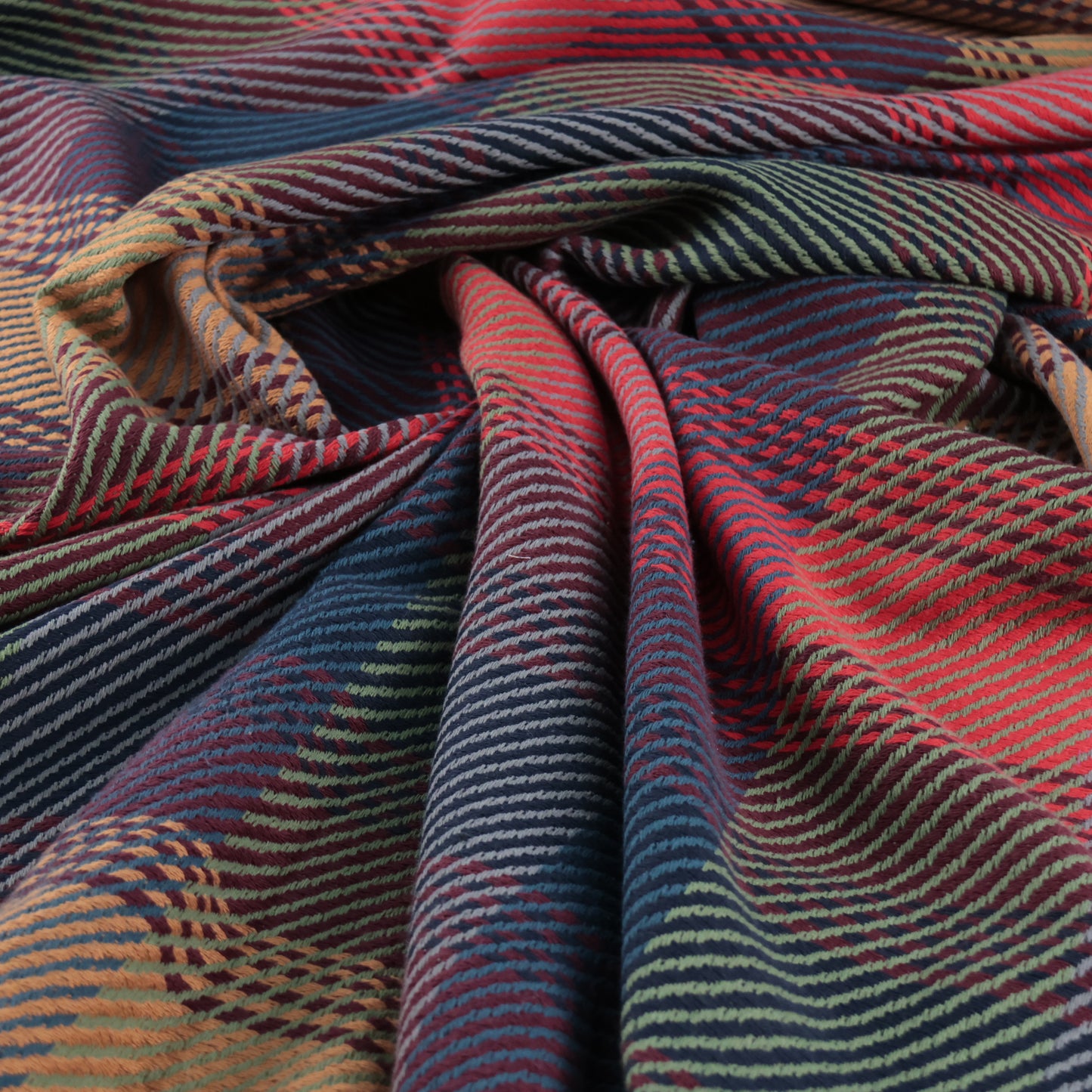 coton natté multicolor