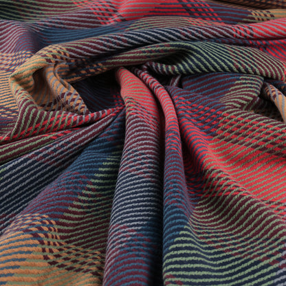 coton natté multicolor