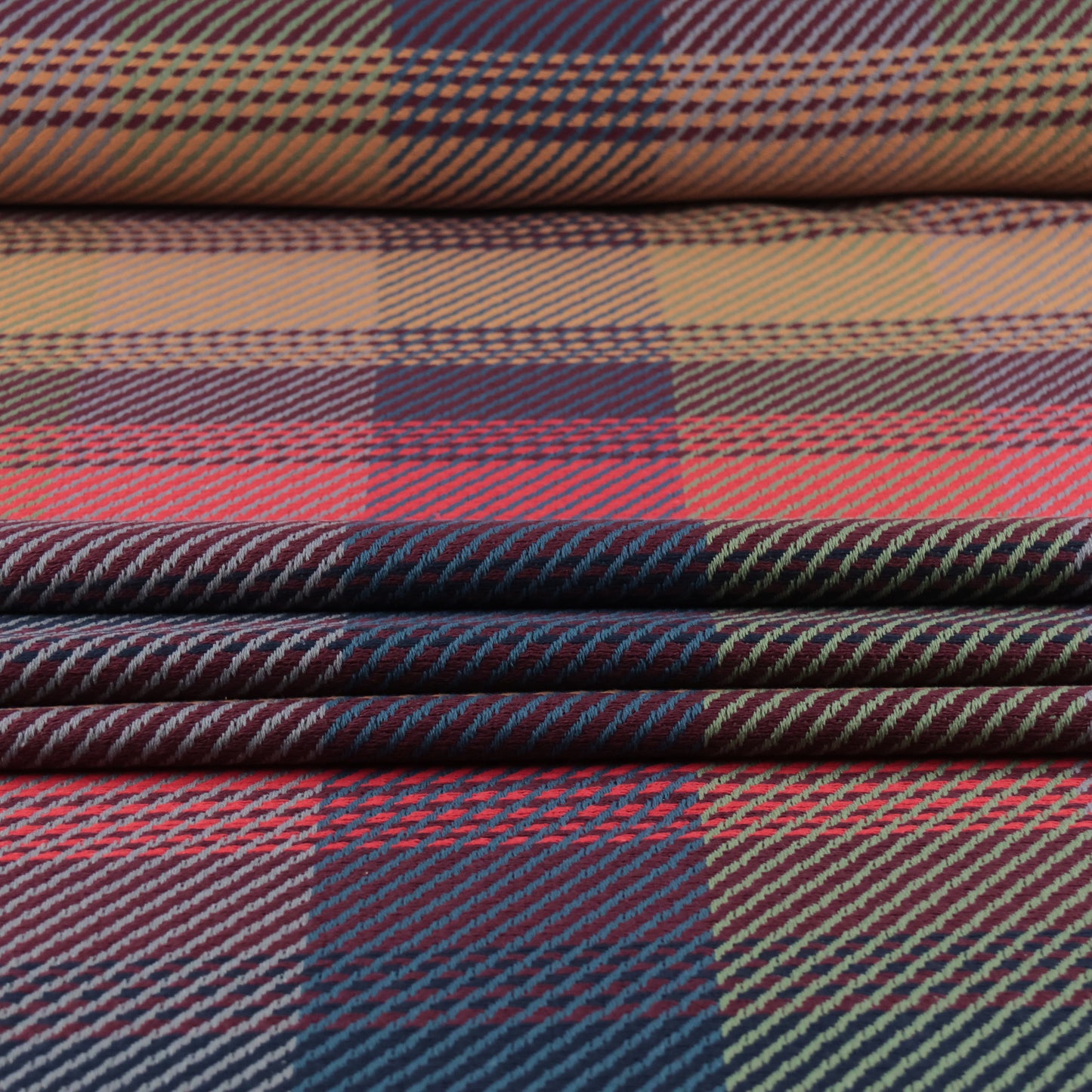 coton natté multicolor