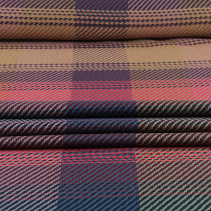 coton natté multicolor