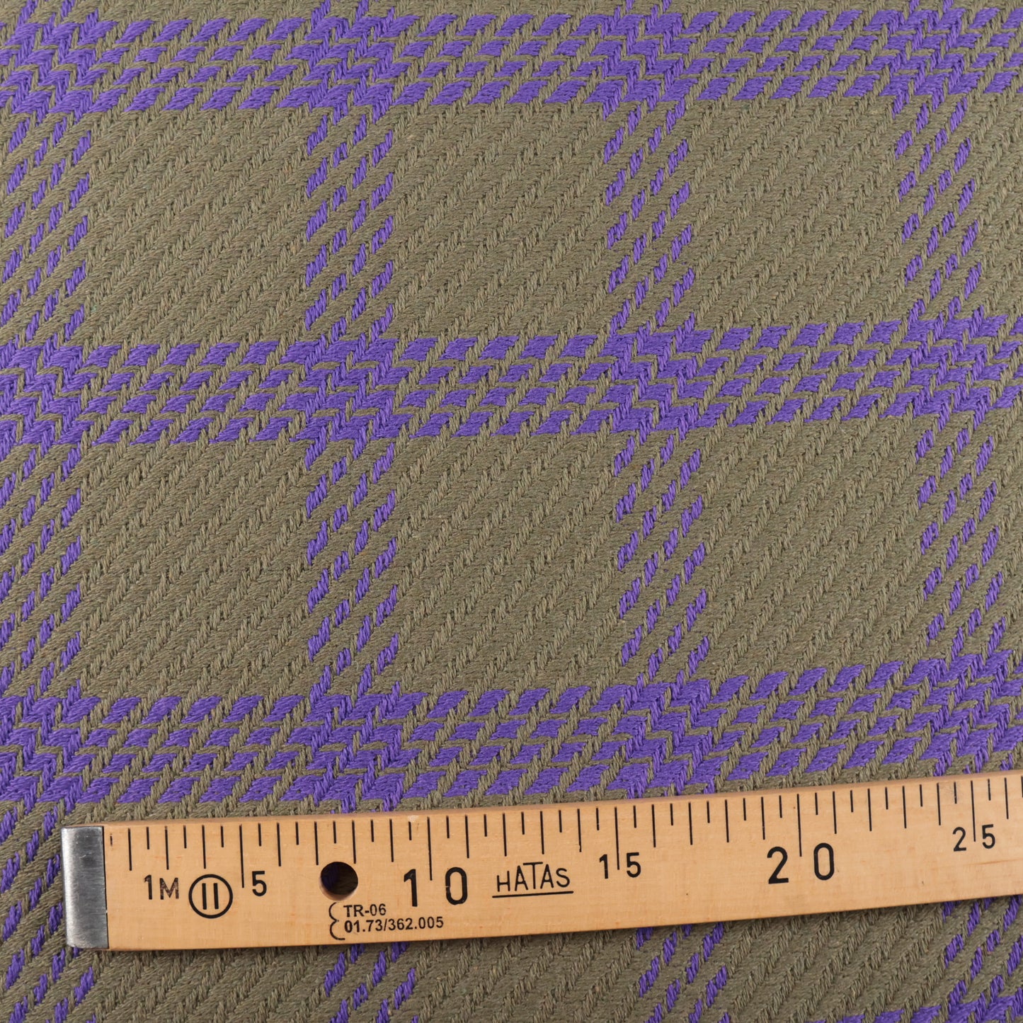 coton natté kaki