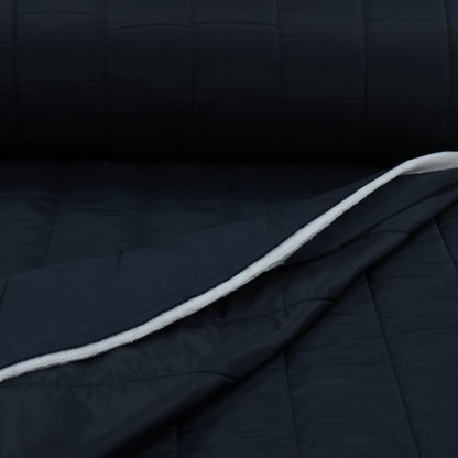 Matelassé marine