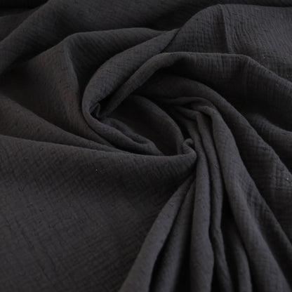 Lin viscose noir LV006
