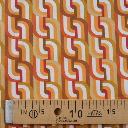 Coton rétro Orange des années 70