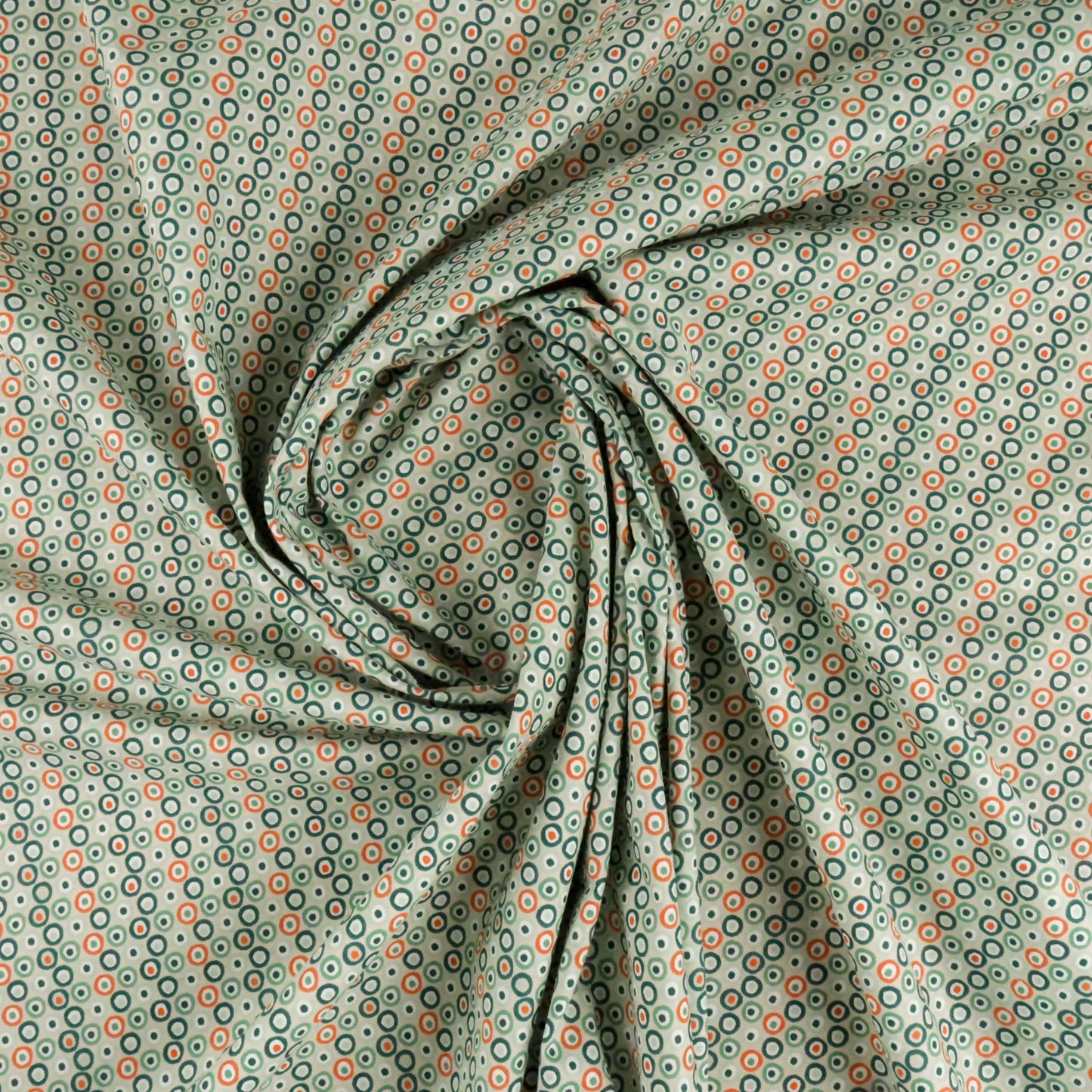 Coton ronds colorés