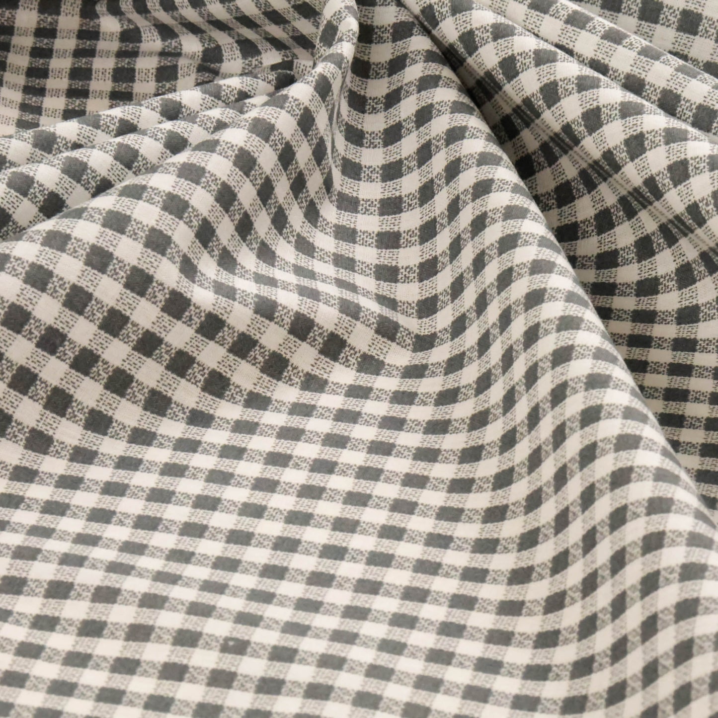 Coton Vichy gris