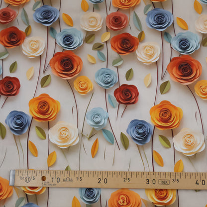 Viscose Les fleurs