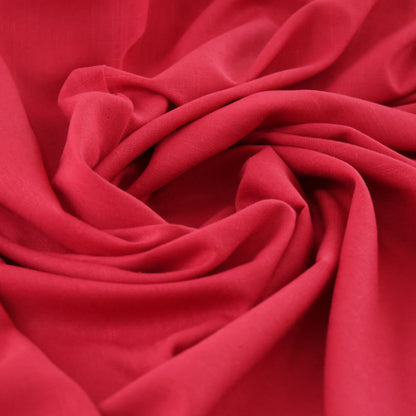 Lin viscose rouge LV014