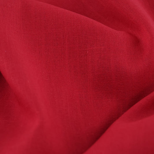Lin viscose rouge LV014
