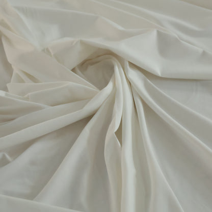 Jersey uni blanc cassé