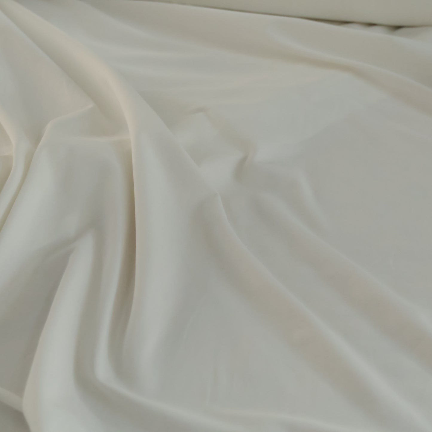 Jersey uni blanc cassé