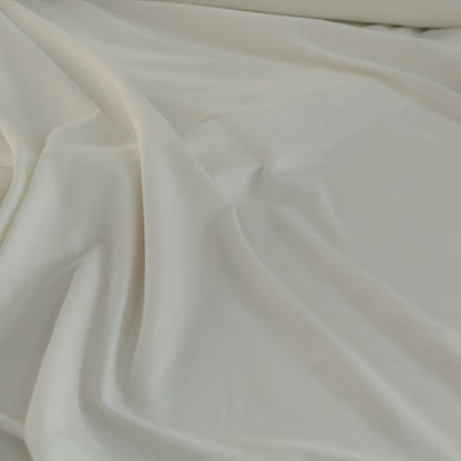 Jersey uni blanc cassé