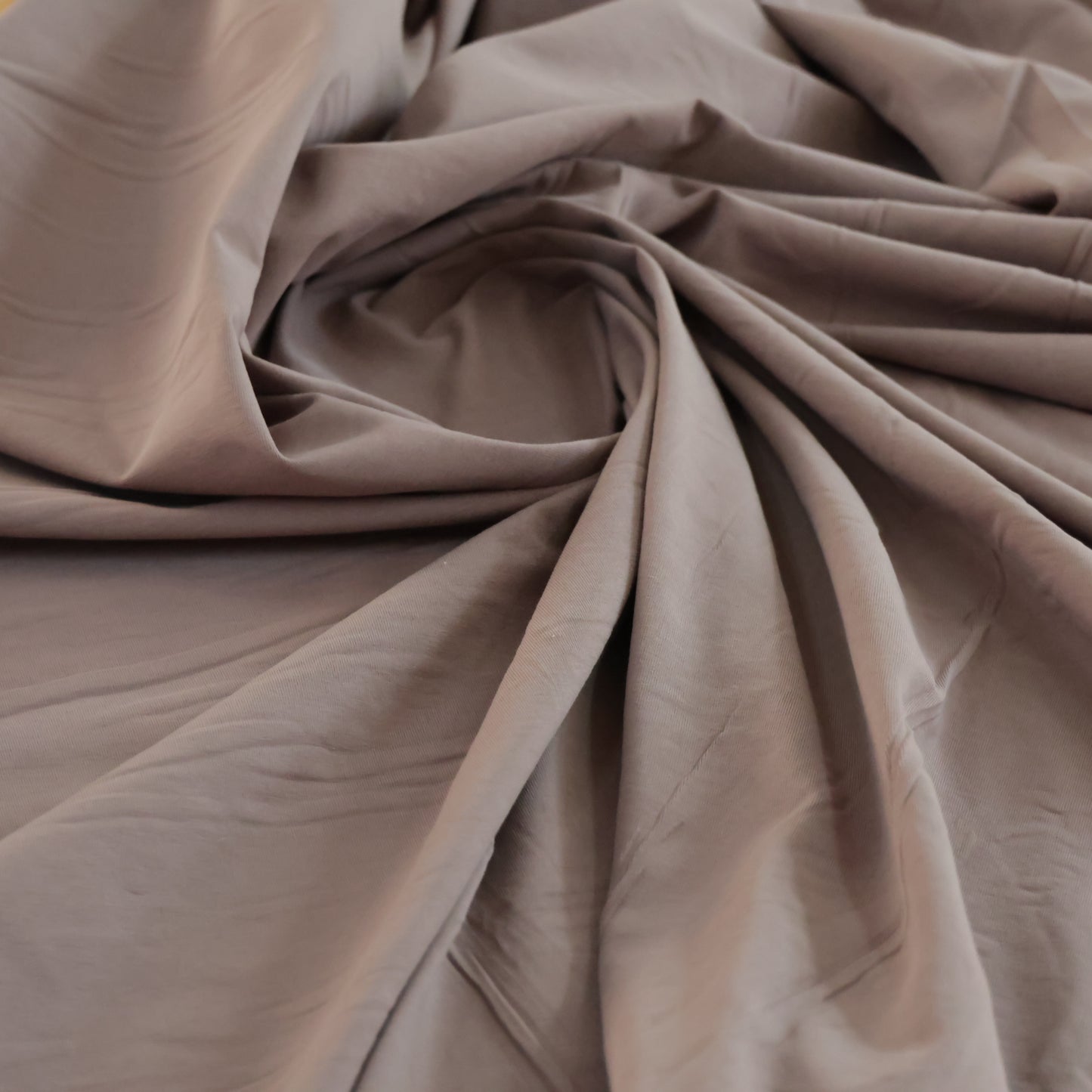 Jersey uni taupe foncé