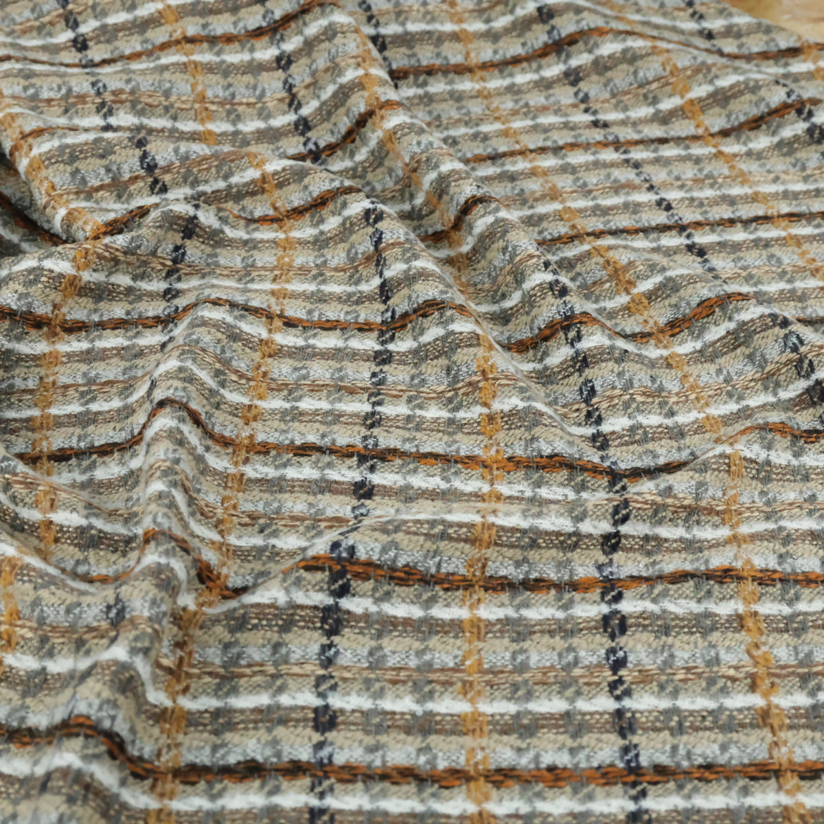Tweed esprit Channel marron