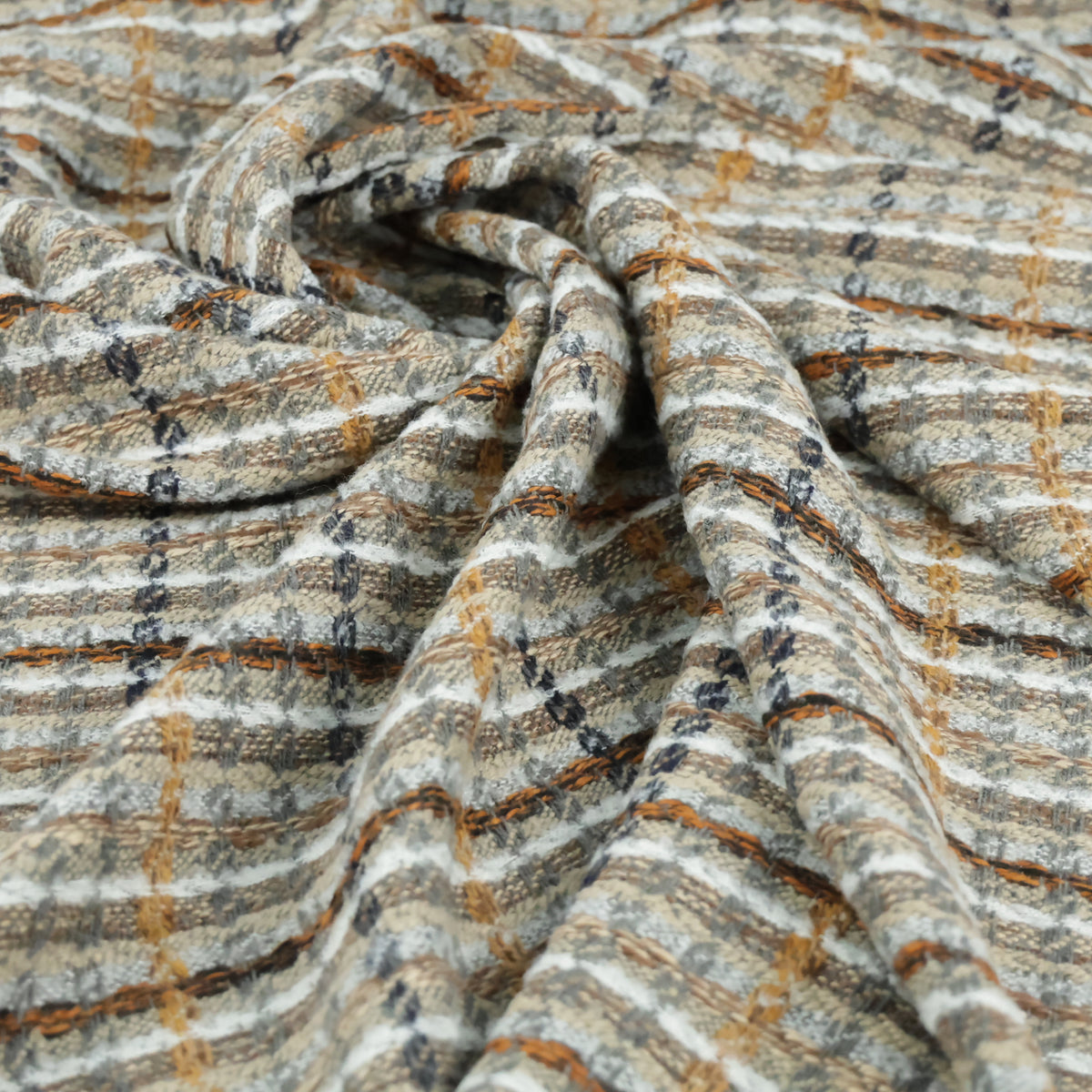 Tweed esprit Channel marron