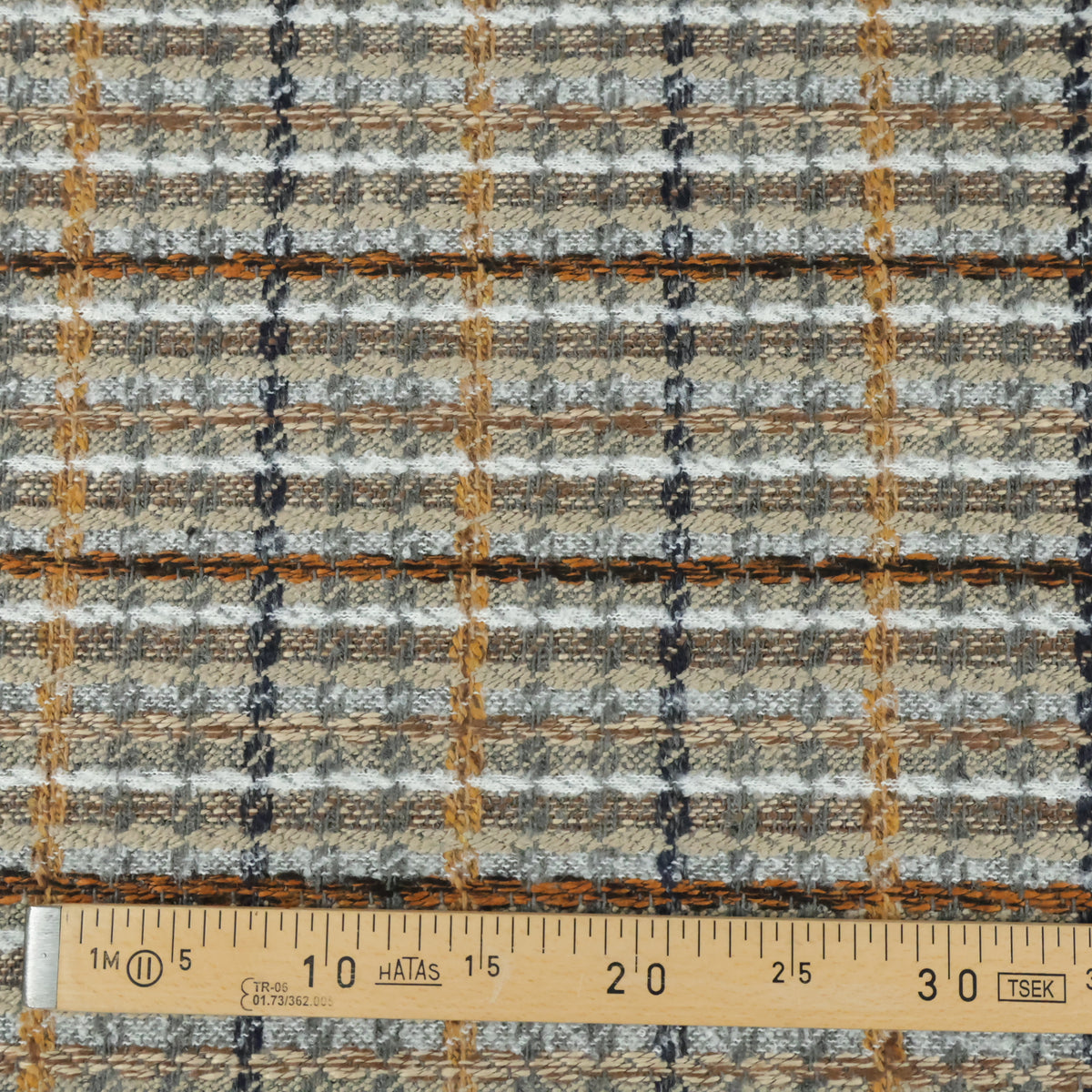 Tweed esprit Channel marron