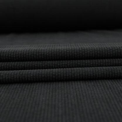 Velours côtelé noir