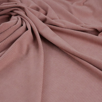 Velours côtelé vieux rose