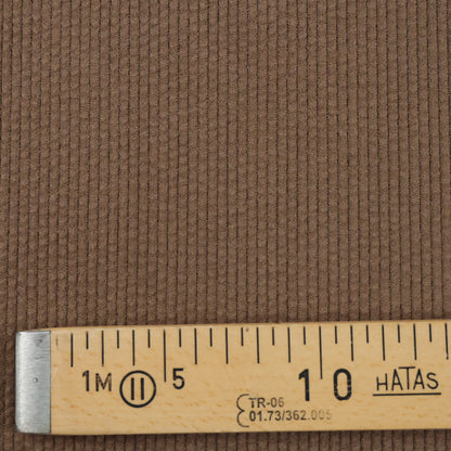Velours côtelé marron