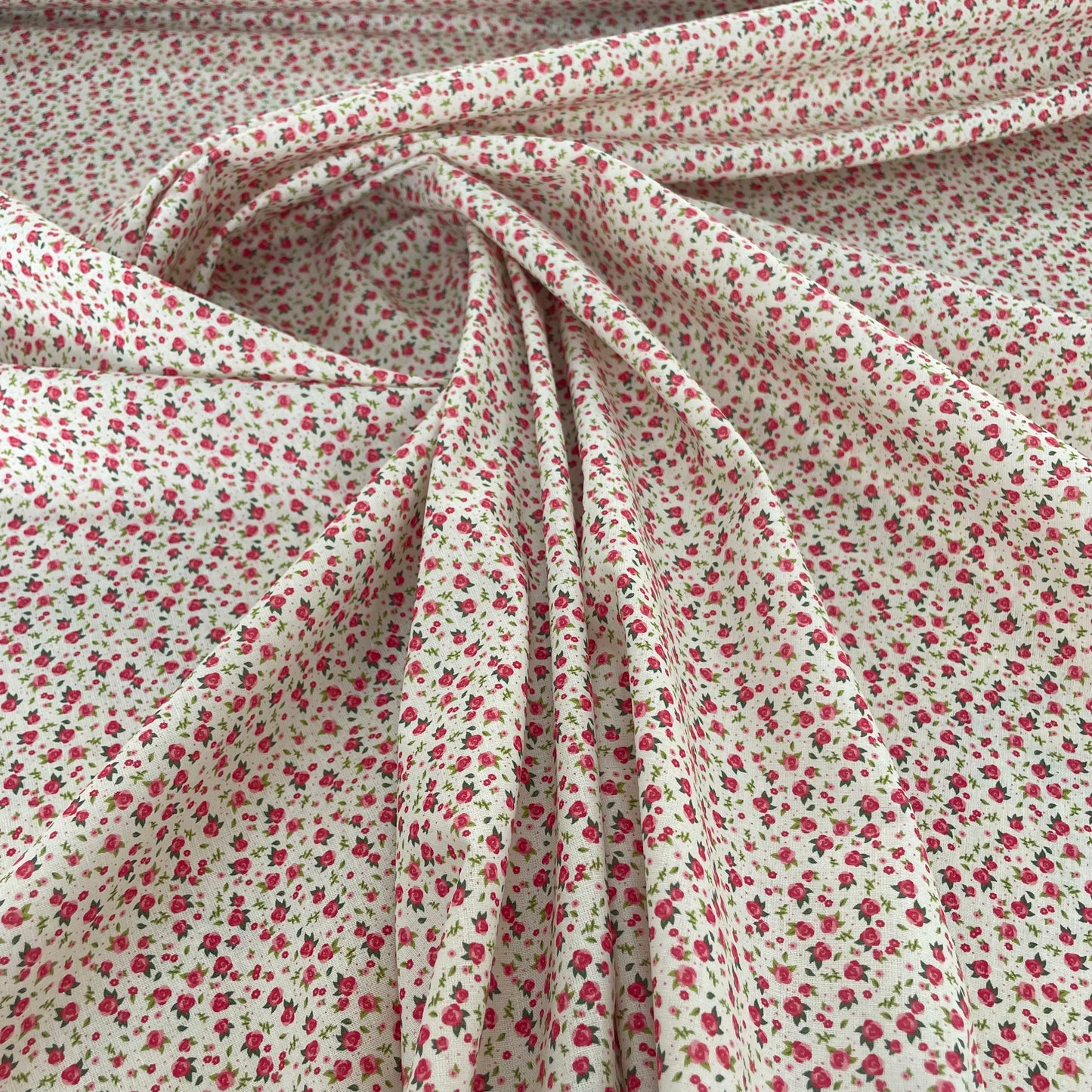 Coton fleuri rose