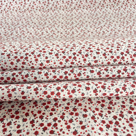 Coton fleuri Rouge