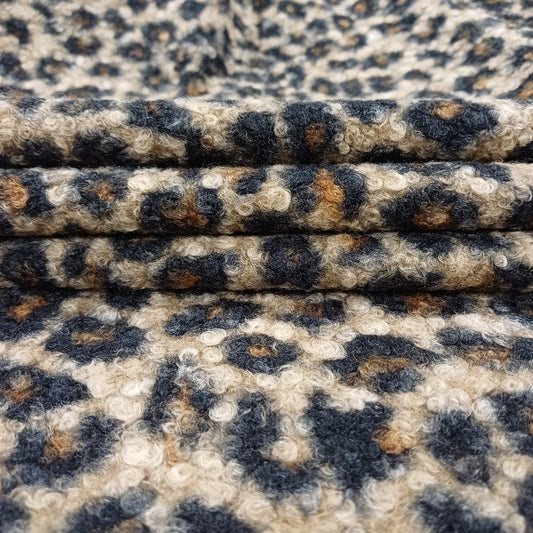 Bouclette Léopard brun