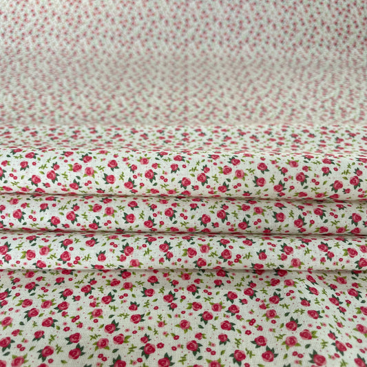 Coton fleuri rose