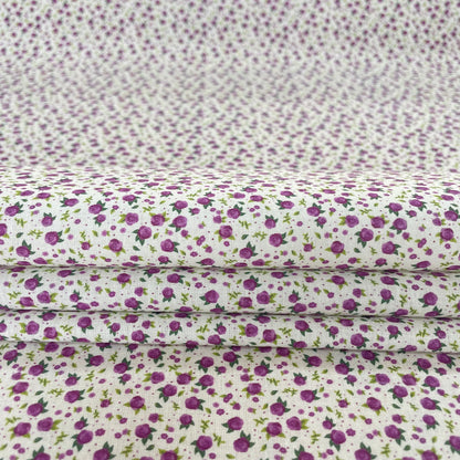 Coton fleuri violet