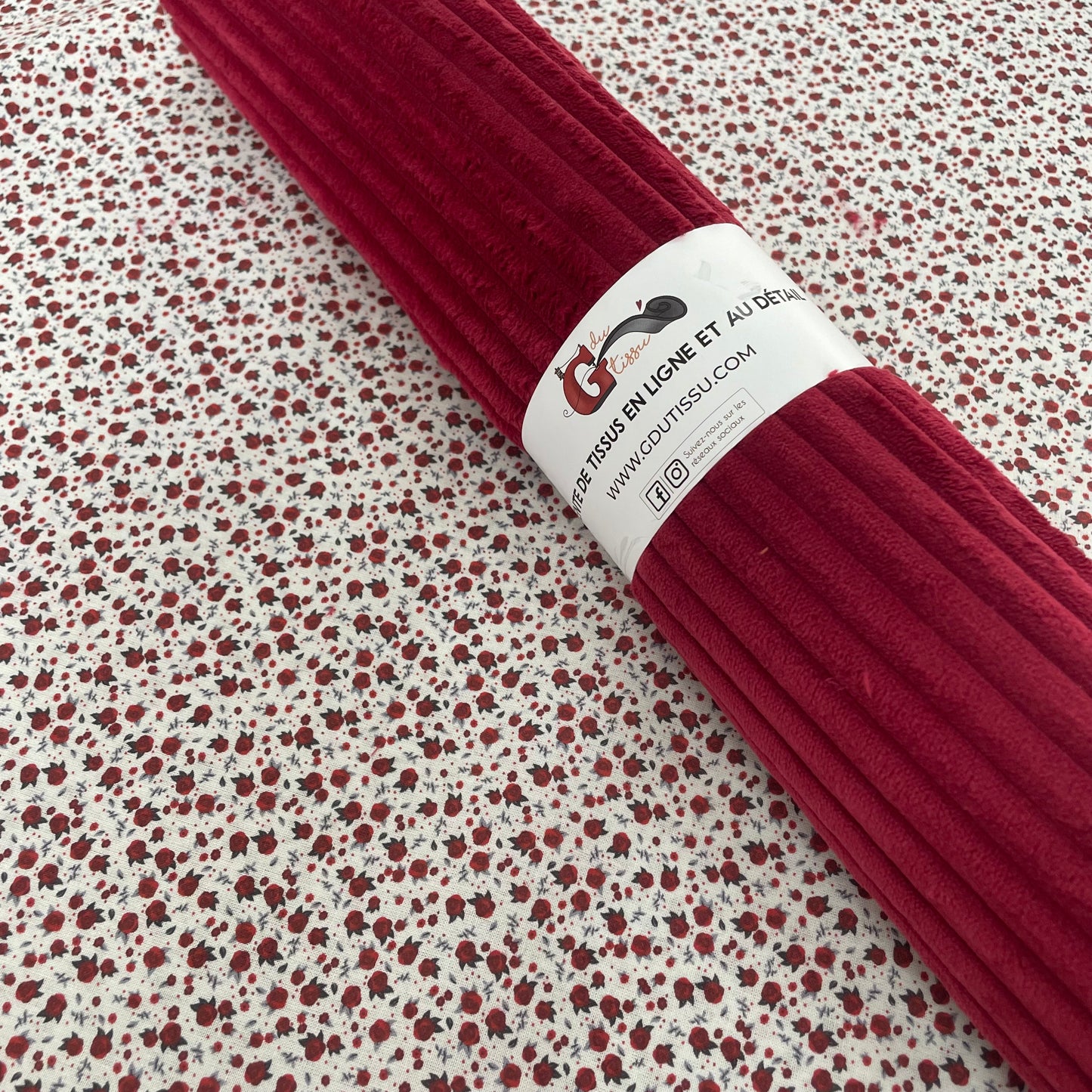 Coton fleuri Rouge