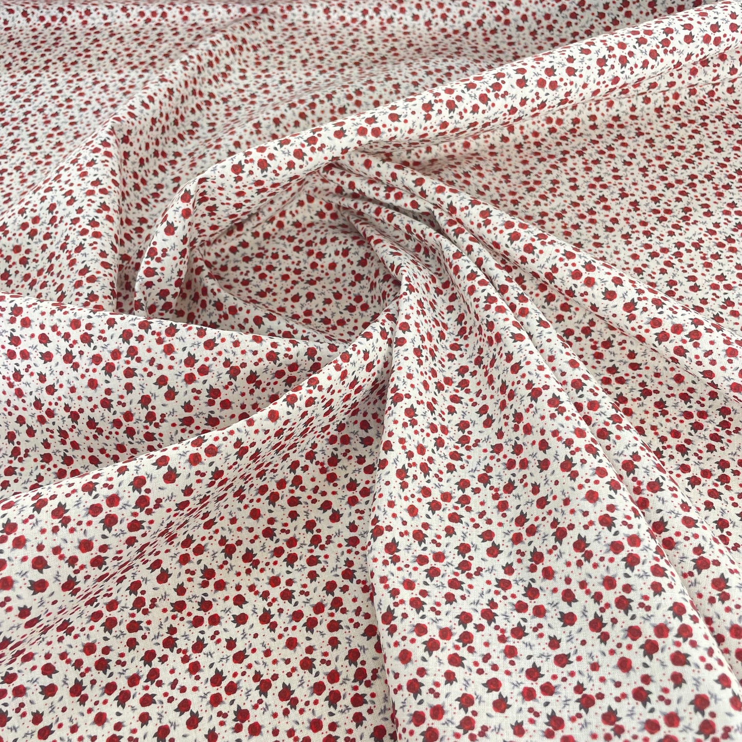 Coton fleuri Rouge
