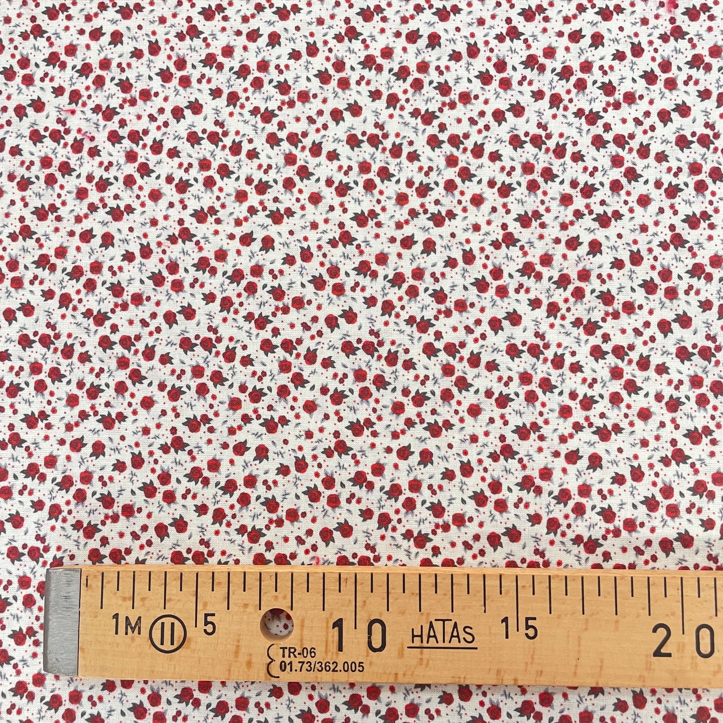 Coton fleuri Rouge